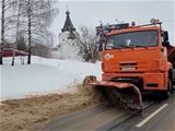Убока улиц в зимний период